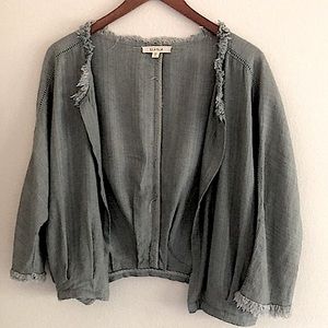 Illa Illa Linen Crop Shrug